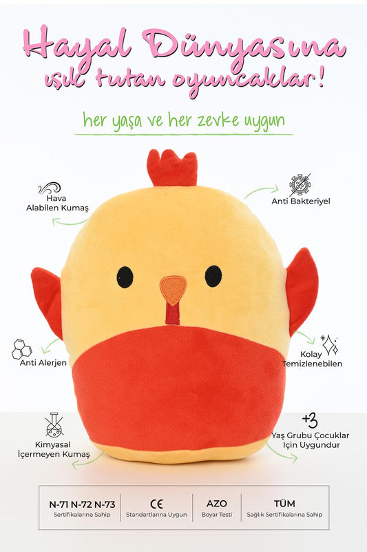 30 CM FİGÜRLÜ PELUŞ YASTIK SERİSİ
