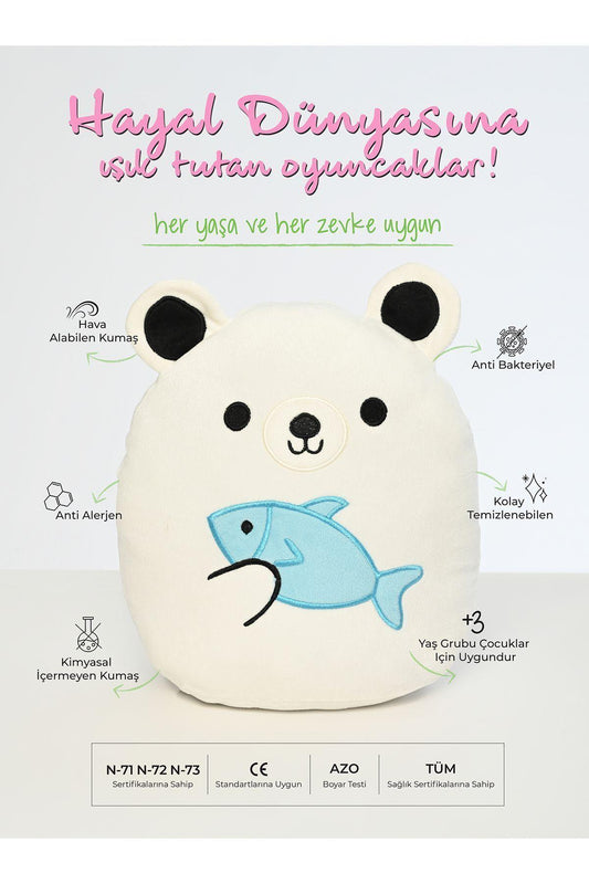 30 CM FİGÜRLÜ PELUŞ YASTIK SERİSİ