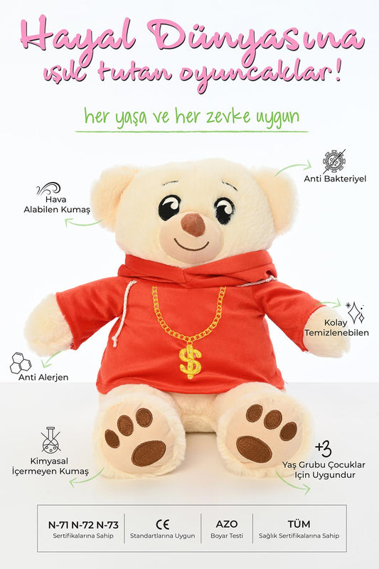 40 CM SWEAT SHİRT RAPÇİ AYICIK
