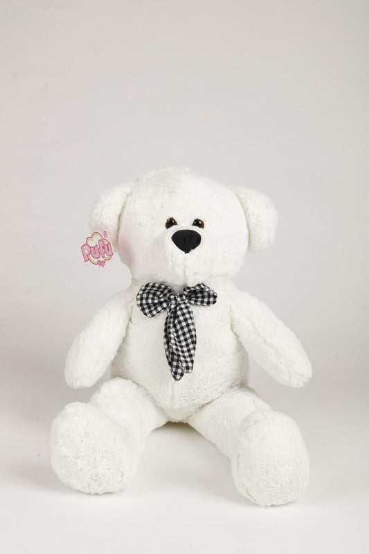 50 Cm Peluş Kurdeleli Ayıcık