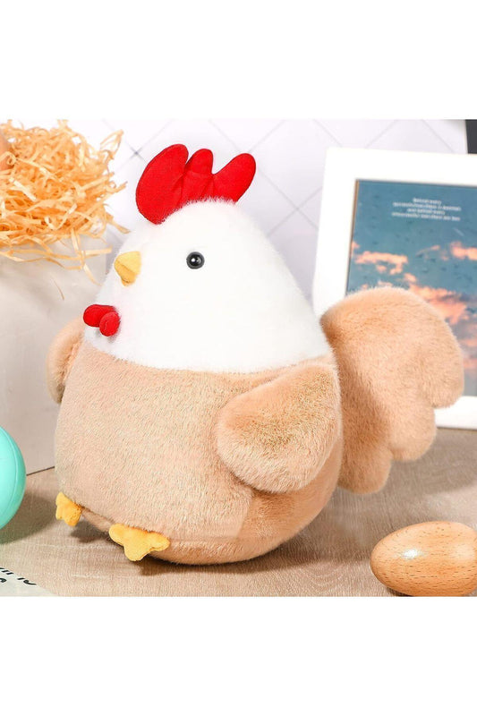 Tavuk 35 Cm Sevimli Peluş Oyuncak, Hediyelik Oyuncak, Bebek Yastığı