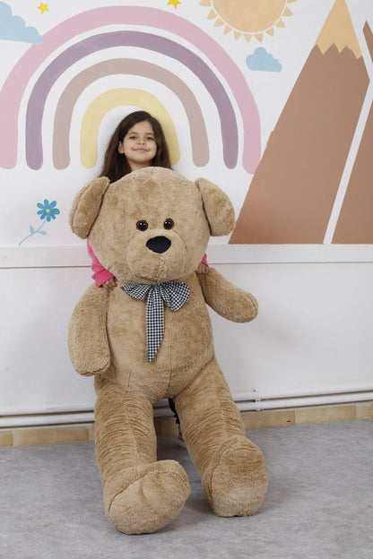 100 Cm Peluş Büyük Kurdelalı Ayı