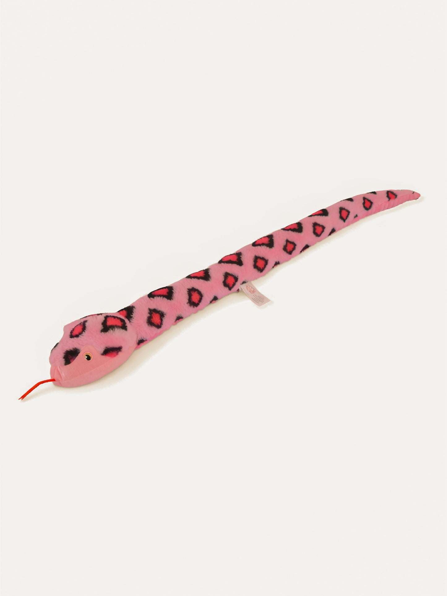 100 Cm Sevimli Yılan Peluş Oyuncak Pembe