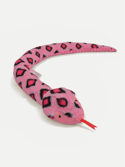 100 Cm Sevimli Yılan Peluş Oyuncak Pembe