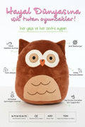 30 CM FİGÜRLÜ PELUŞ YASTIK SERİSİ