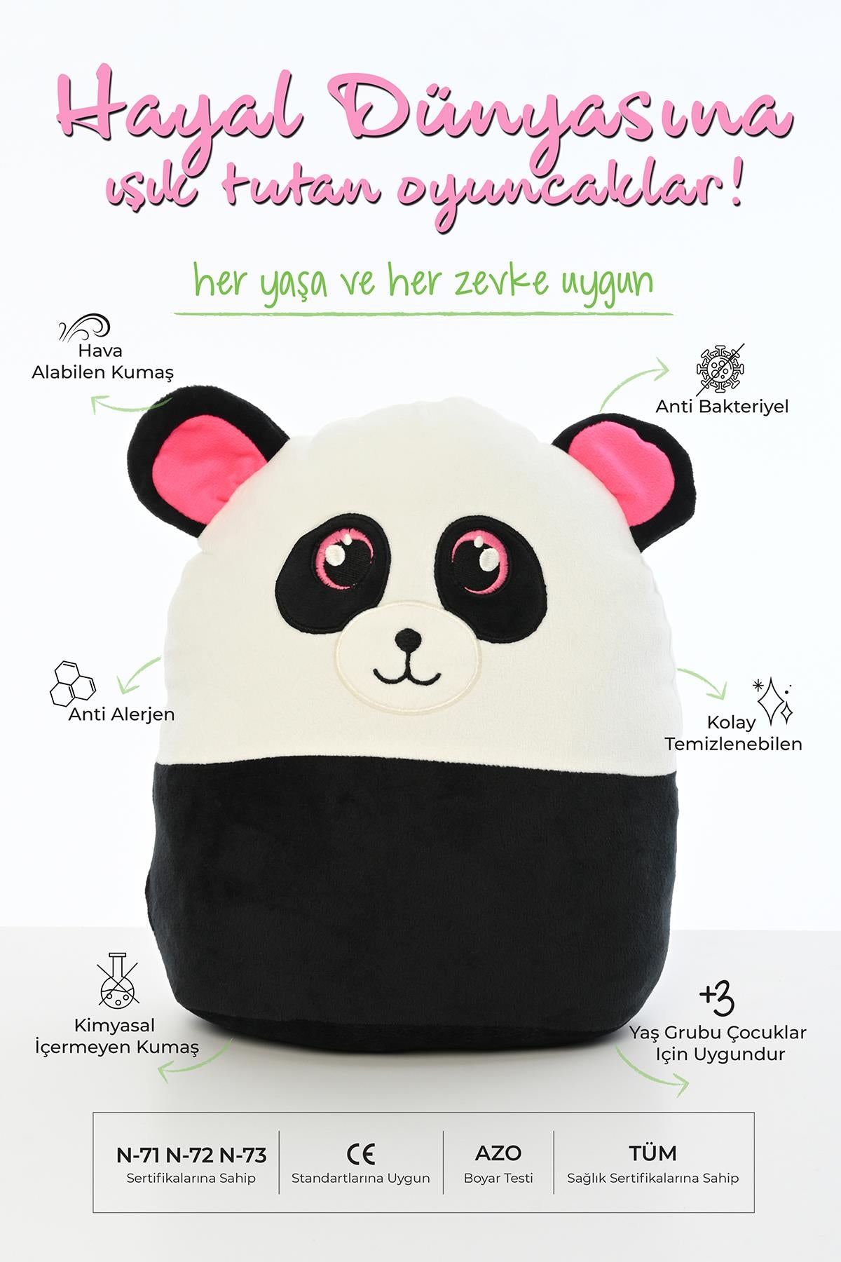 30 CM FİGÜRLÜ PELUŞ YASTIK SERİSİ