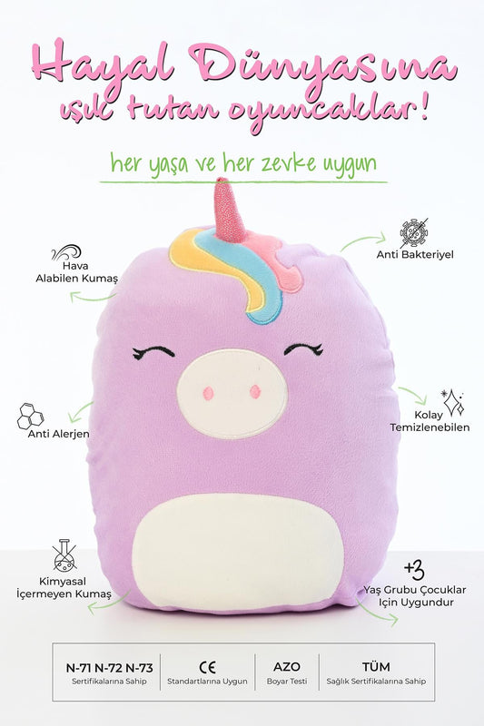 30 CM FİGÜRLÜ PELUŞ YASTIK SERİSİ