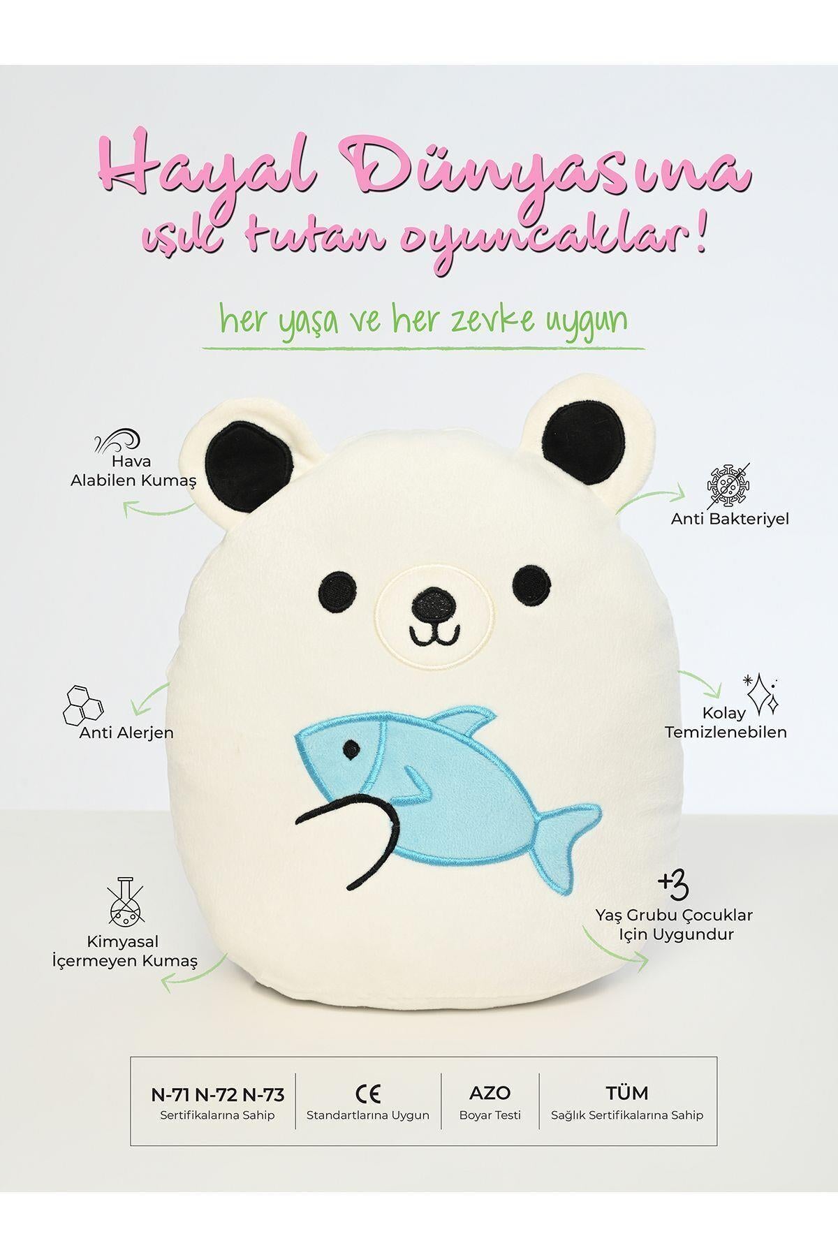 30 CM FİGÜRLÜ PELUŞ YASTIK SERİSİ