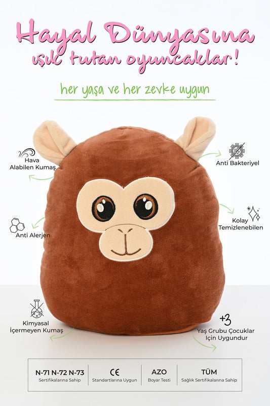 30 CM FİGÜRLÜ PELUŞ YASTIK SERİSİ