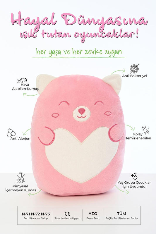 30 CM FİGÜRLÜ PELUŞ YASTIK SERİSİ