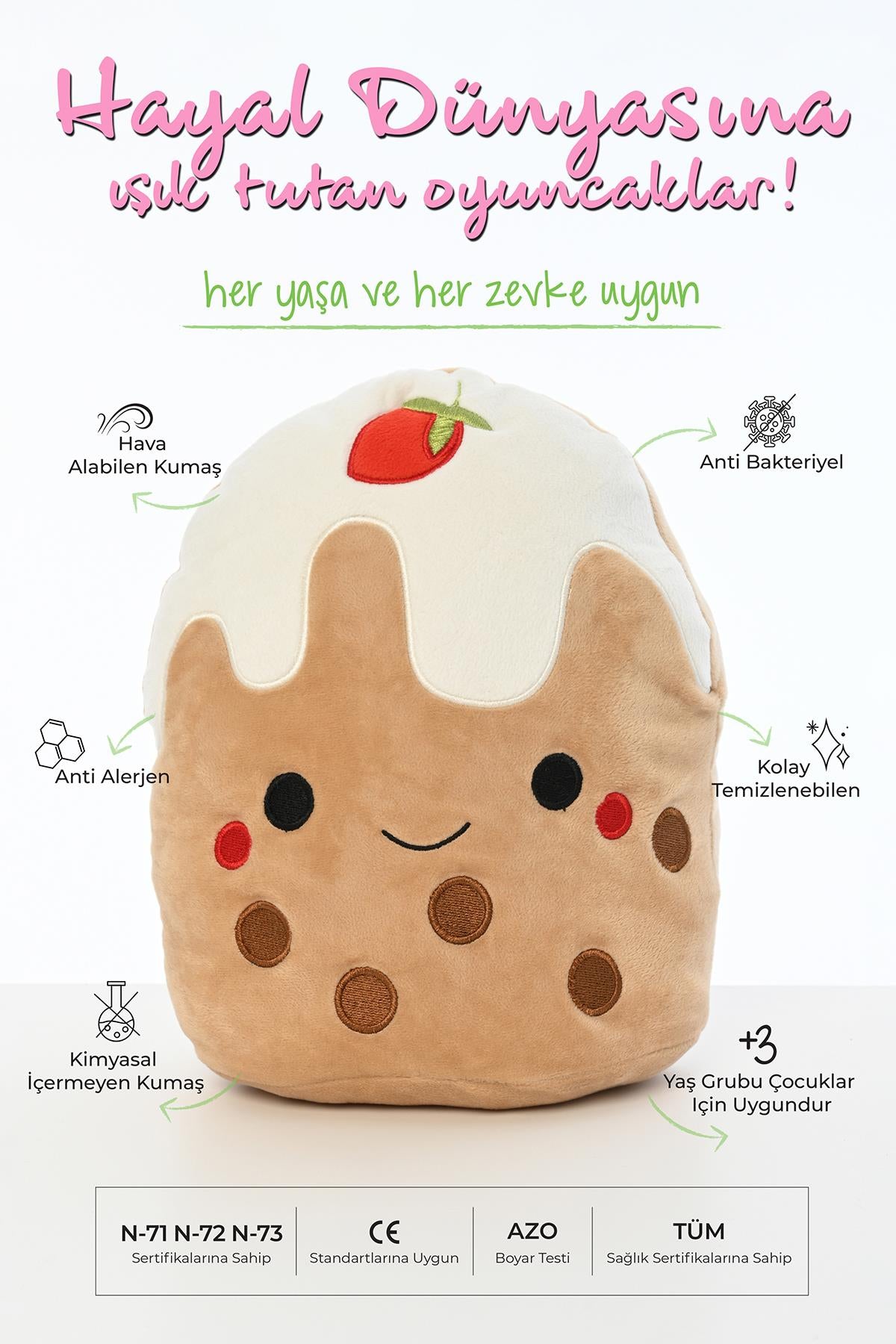 30 CM FİGÜRLÜ PELUŞ YASTIK SERİSİ