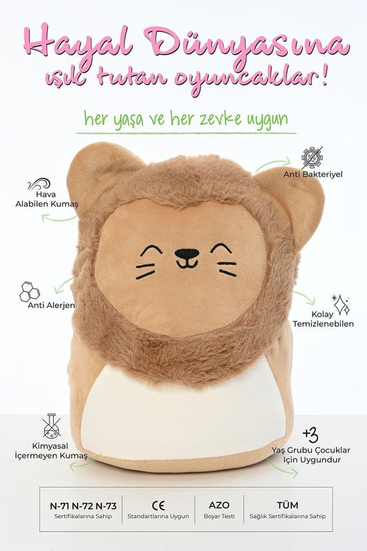 30 CM FİGÜRLÜ PELUŞ YASTIK SERİSİ
