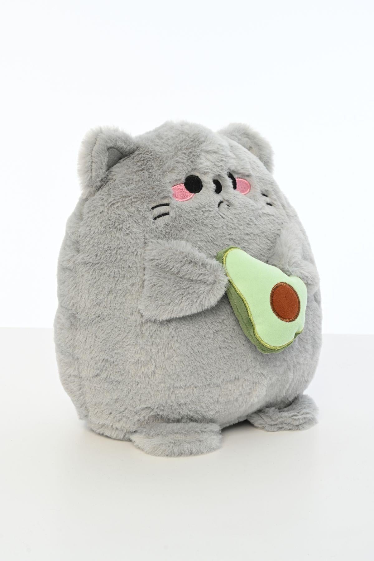30 Cm Yumuşak Avakadolu Kedi Peluş Oyuncak Oyun Arkadaşı