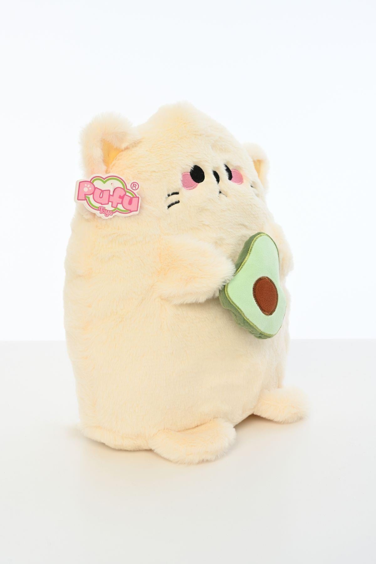 30 Cm Yumuşak Avakadolu Kedi Peluş Oyuncak Oyun Arkadaşı