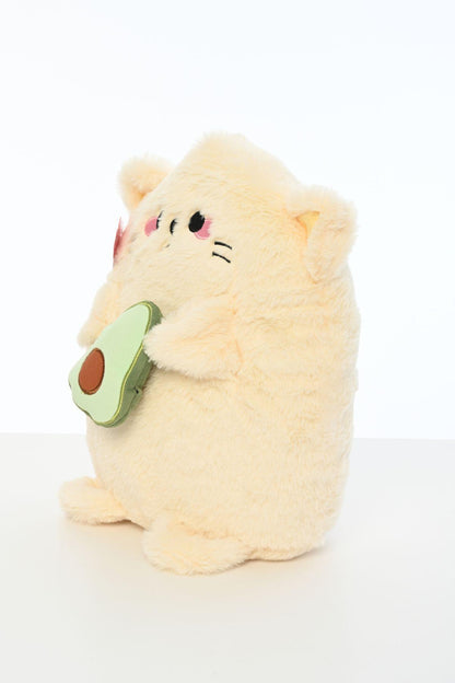 30 Cm Yumuşak Avakadolu Kedi Peluş Oyuncak Oyun Arkadaşı