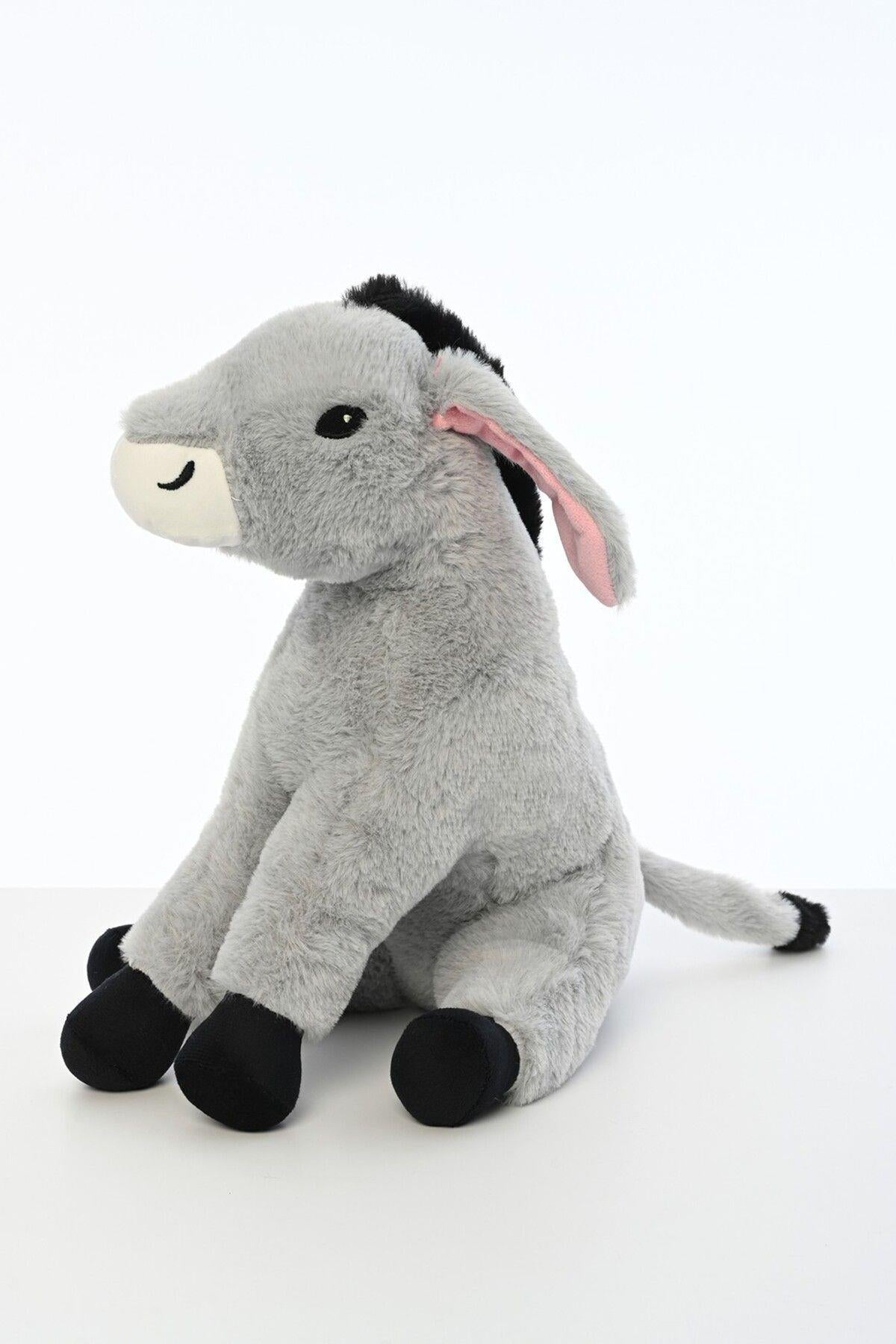 35 CM OTURAN EŞEK FİGÜRLÜ PELUŞ OYUNCAK