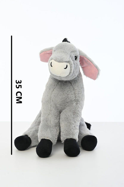 35 CM OTURAN EŞEK FİGÜRLÜ PELUŞ OYUNCAK