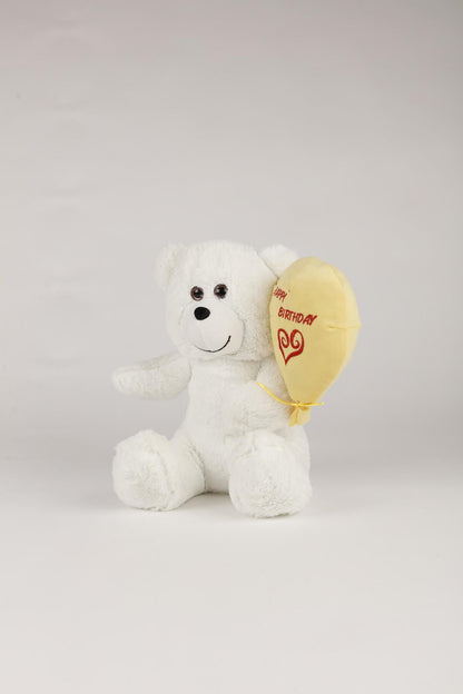 40 Cm Peluş Iyiki Doğdun Balonlu Ayıcık