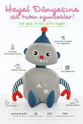 50 CM SOFT ROBOT PELUŞ OYUNCAK