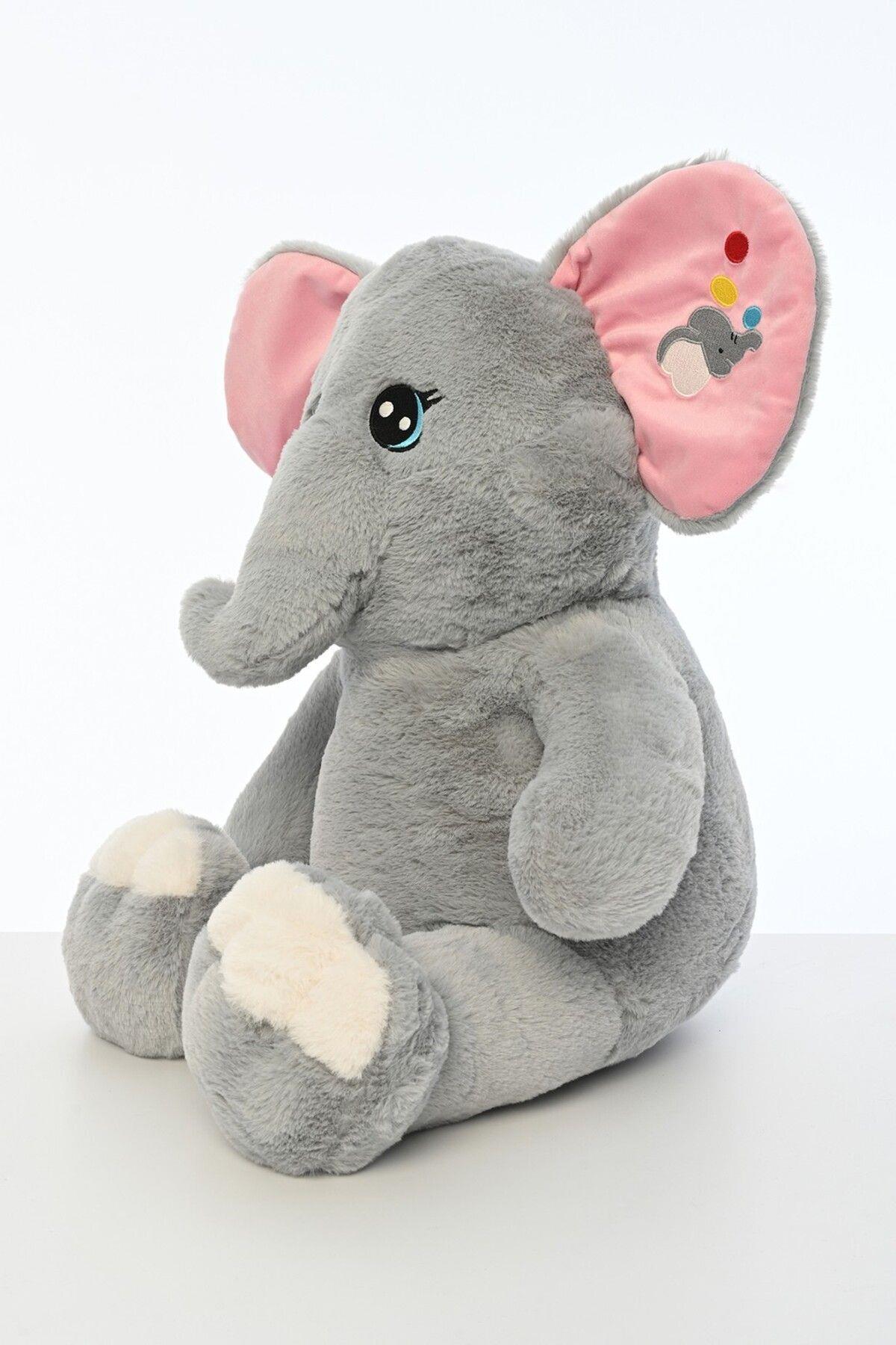 70 CM BÜYÜK KULAKLI FİL PELUŞ UYKU ARKADAŞI