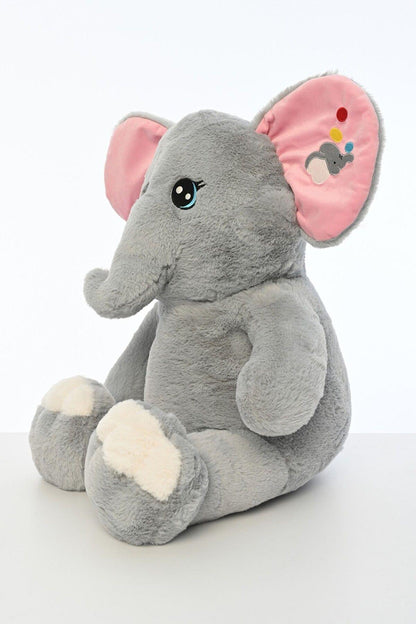 70 CM BÜYÜK KULAKLI FİL PELUŞ UYKU ARKADAŞI