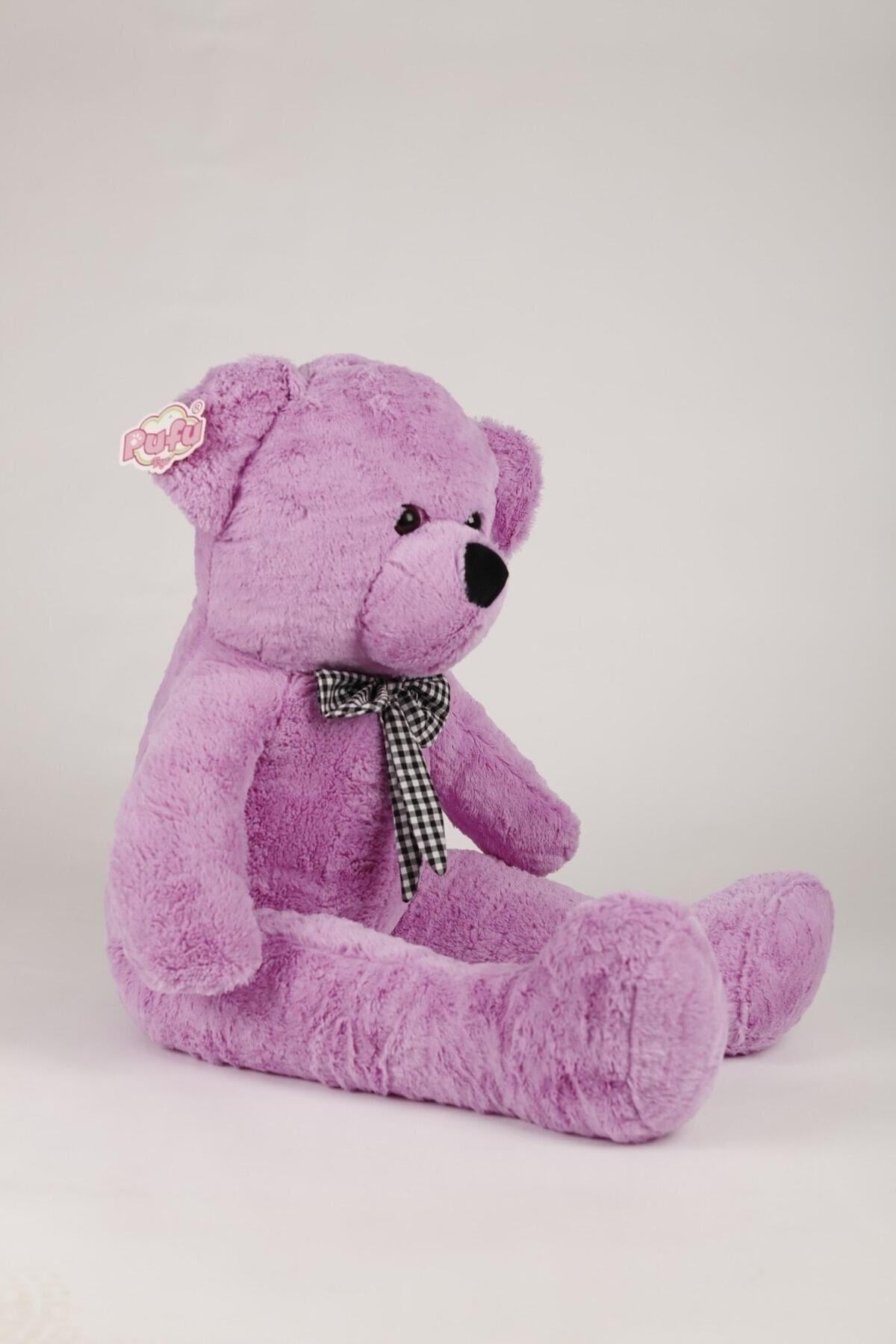 75 Cm Peluş Kurdeleli Ayı
