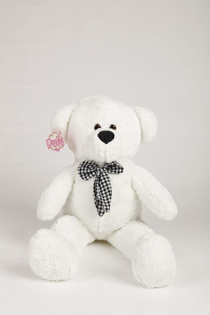 75 Cm Peluş Kurdeleli Ayı