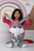 80 Cm Peluş Yavrulu Tavşan