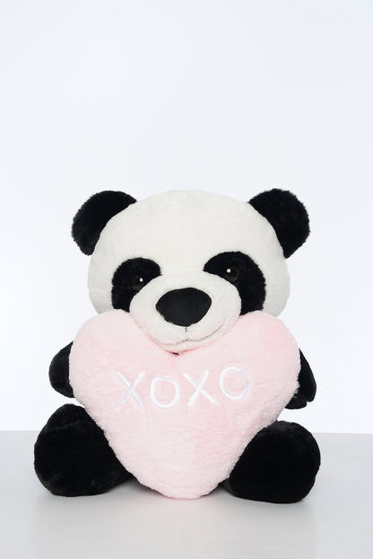 Kalpli Panda Peluş Oyuncak- 45 CM
