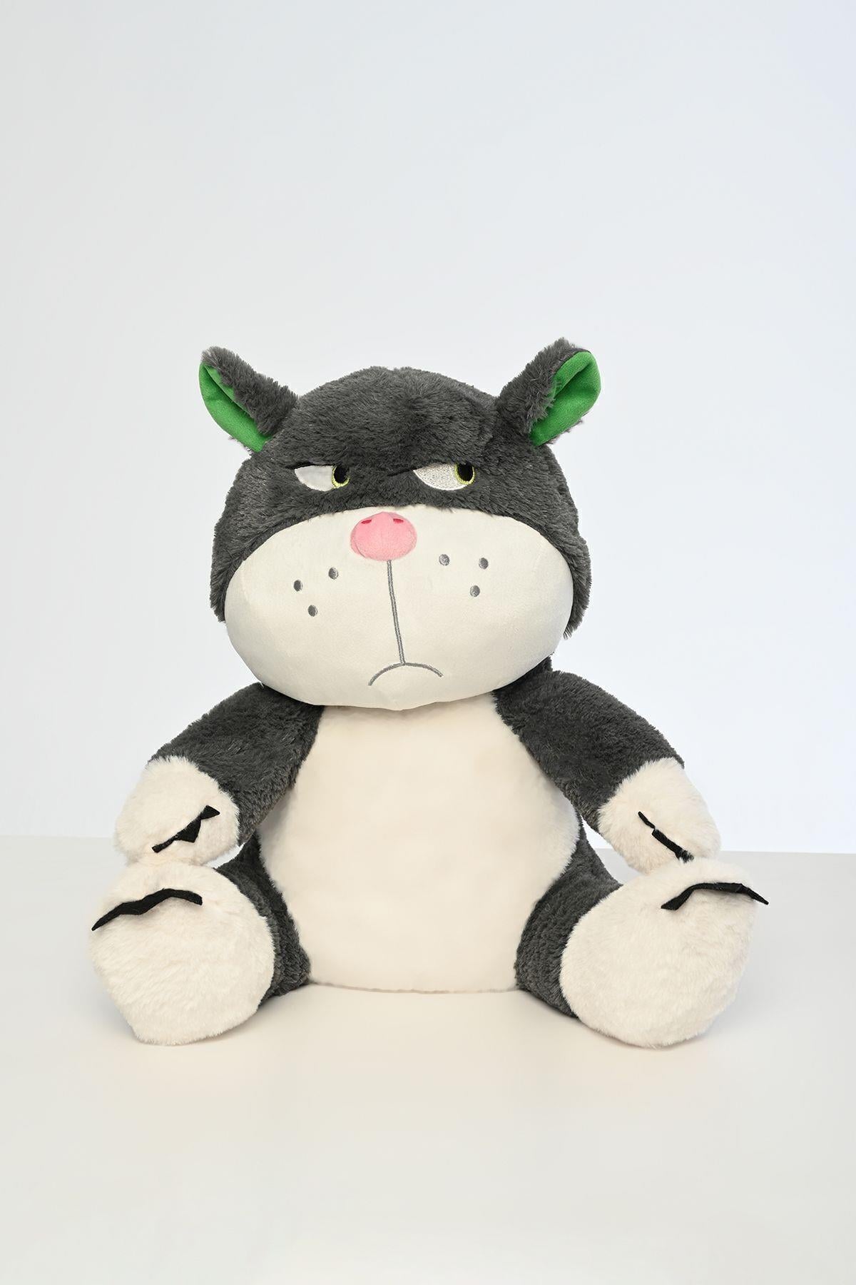 Asabi Kedi Peluş Oyuncak Oyun Arkadaşı 45 Cm