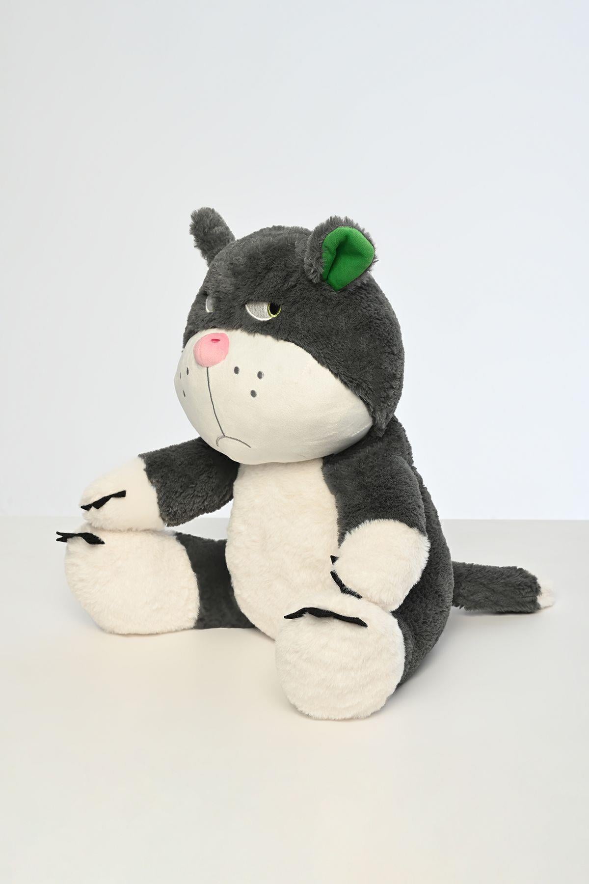 Asabi Kedi Peluş Oyuncak Oyun Arkadaşı 45 Cm
