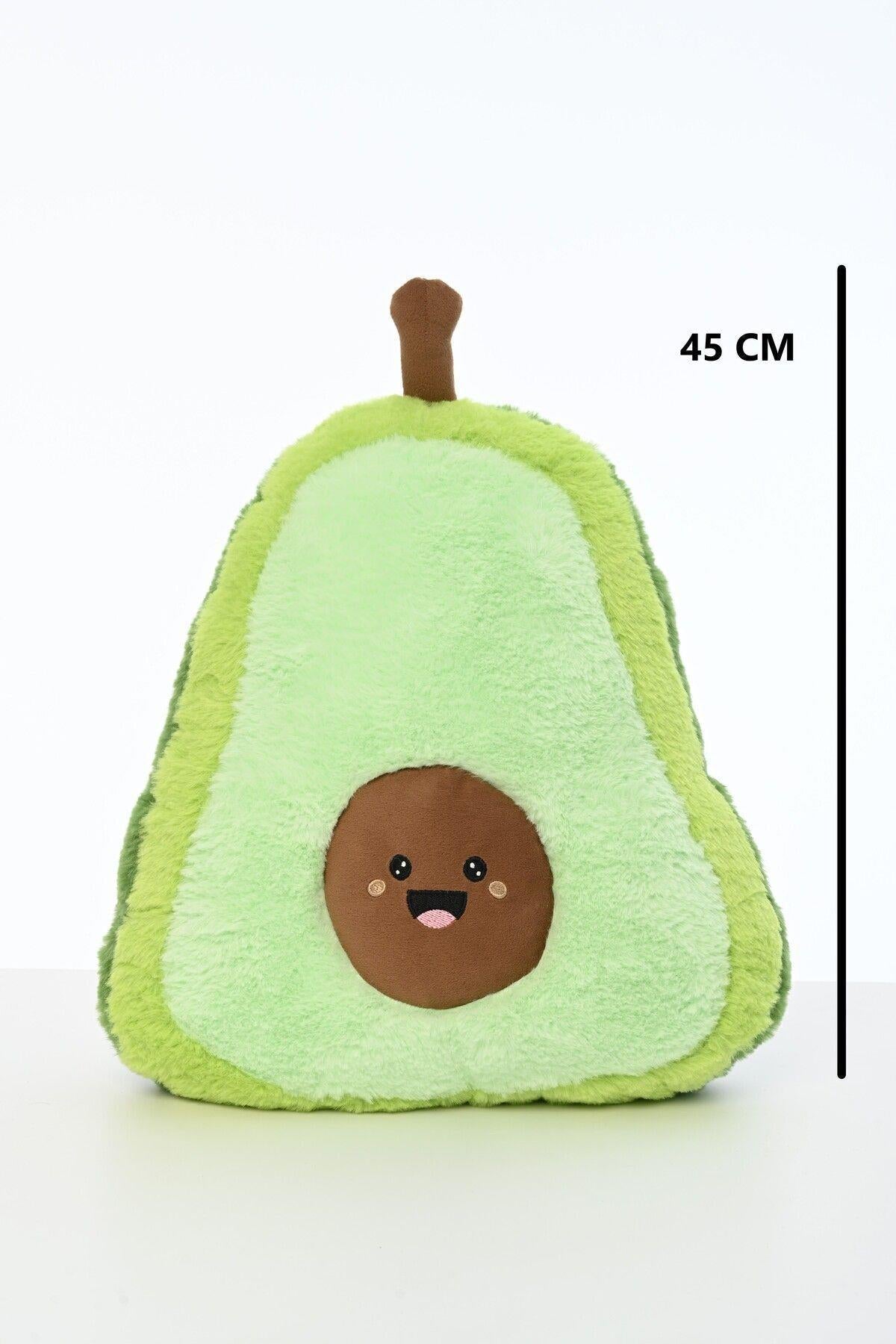 Avakado Yastık Oyuncak Peluş Uyku Arkadaşı Yeşil 45 Cm