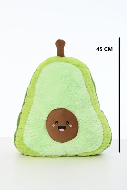 Avakado Yastık Oyuncak Peluş Uyku Arkadaşı Yeşil 45 Cm