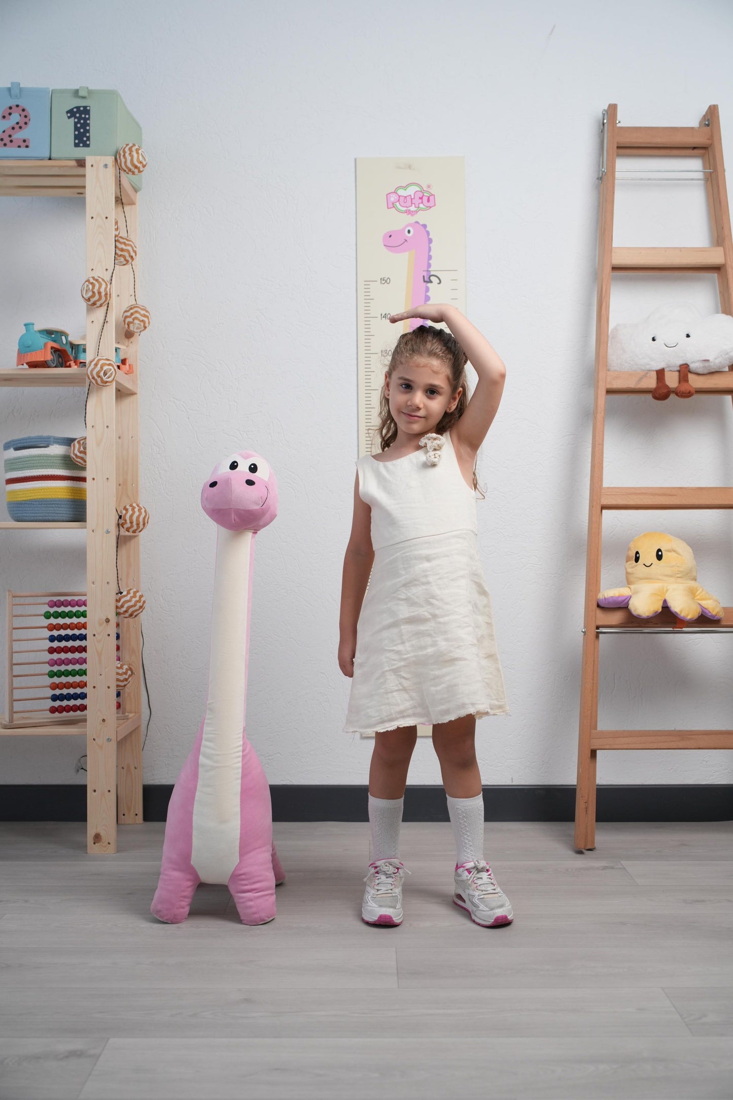 Dinozor Peluş Yastık Oyuncak 1 Metre