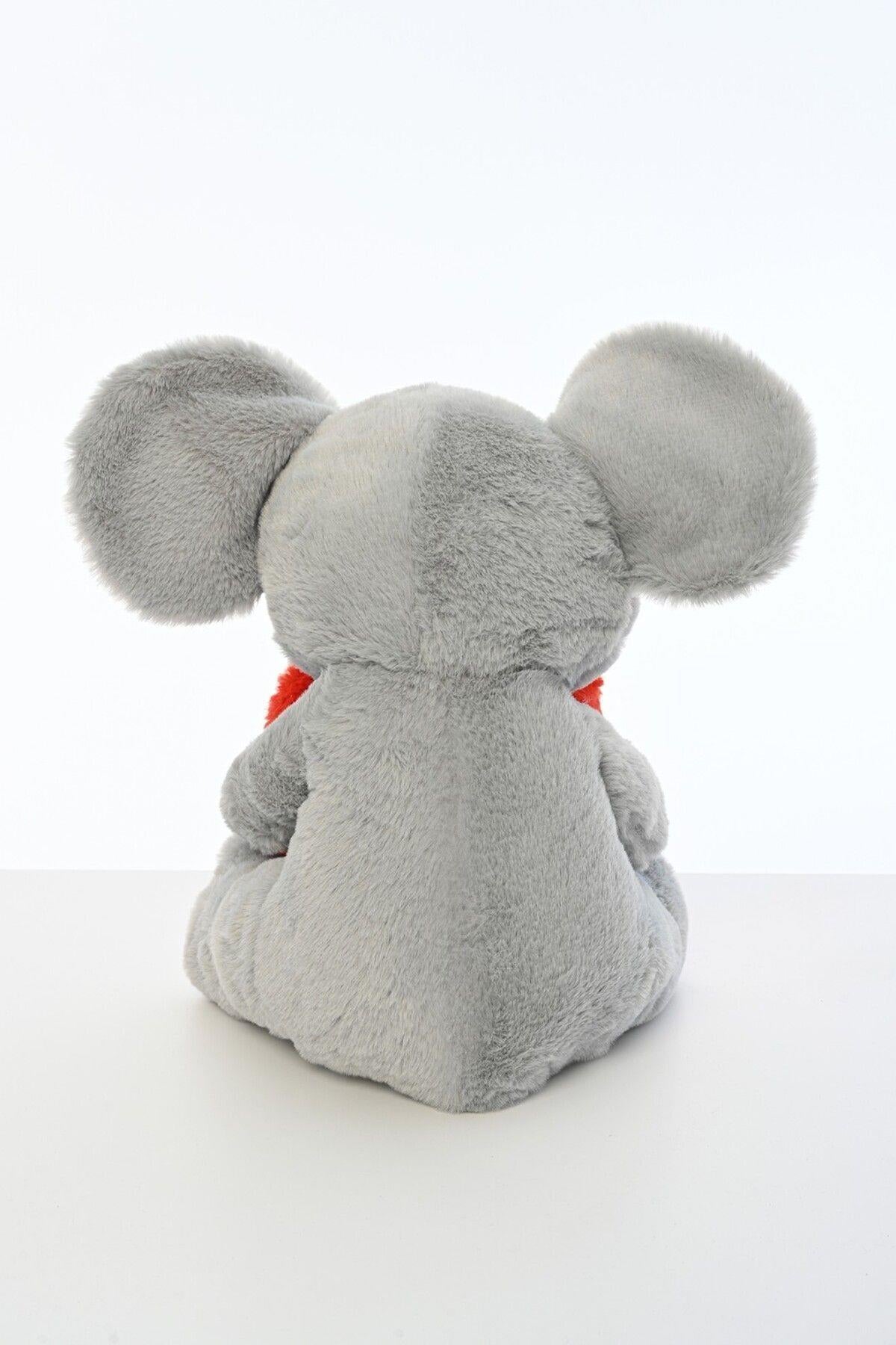 ' I Love You' Nakışlı Peluş Fil