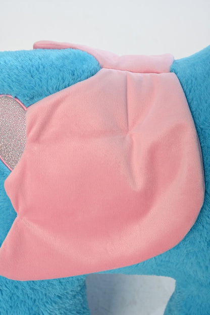 Peluş Dolgulu Boynuzlu Ve Kanatlı Dev Unicorn Yastık Oyun Arkadaşı 100 Cm