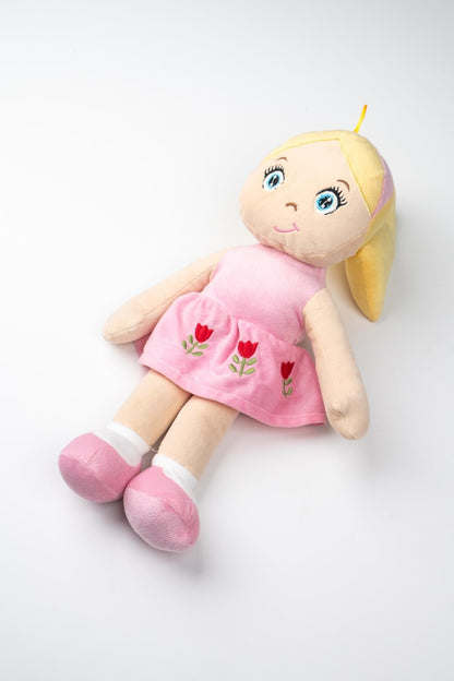 Peluş Kelebek Bebek Oyuncak Mor Etekli Oyun Ve Uyku Arkadaşı 45 Cm