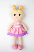 Peluş Prenses Bebek Oyuncak Pembe Etekli Oyun Ve Uyku Arkadaşı 45 Cm