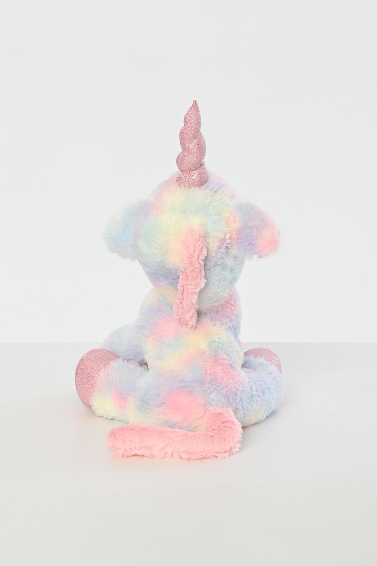 Peluş Rengarenk Unicorn Oyun Ve Uyku Arkadaşı Yastık 40 CM