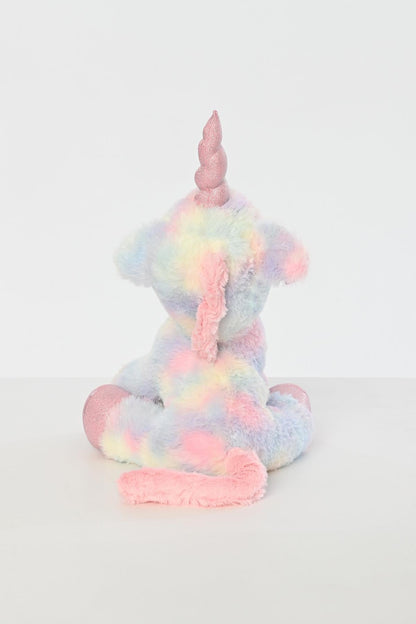 Peluş Rengarenk Unicorn Oyun Ve Uyku Arkadaşı Yastık 40 CM