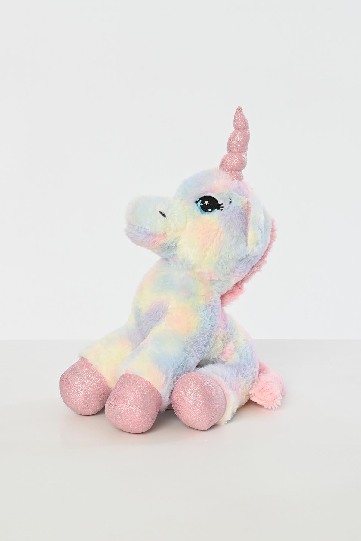 Peluş Rengarenk Unicorn Oyun Ve Uyku Arkadaşı Yastık 40 CM