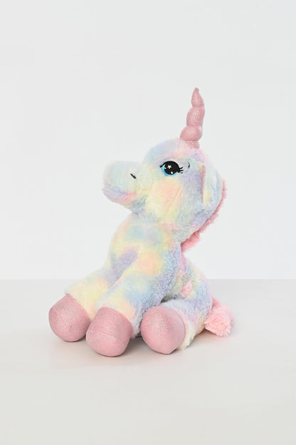 Peluş Rengarenk Unicorn Oyun Ve Uyku Arkadaşı Yastık 40 CM