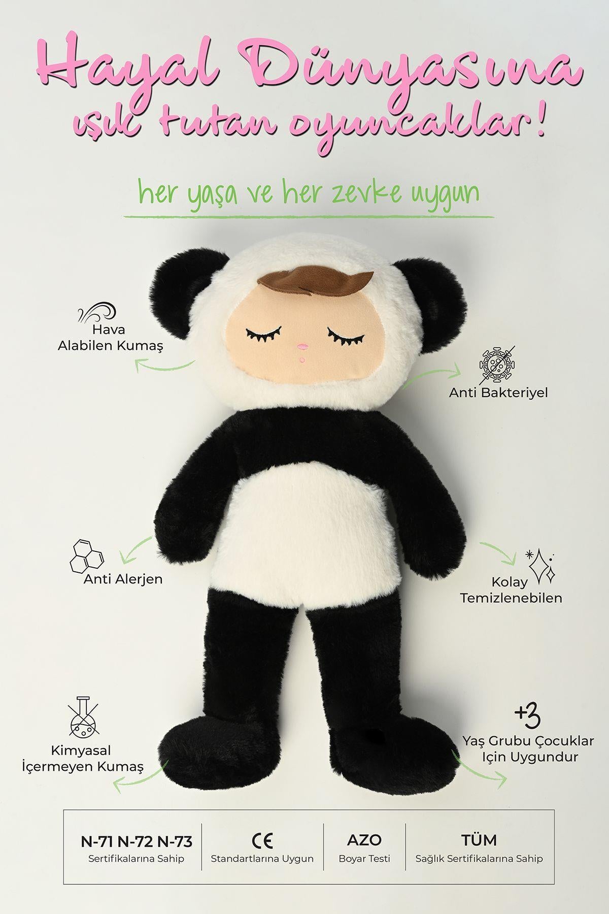 Peluş Uyuyan Bebek Serisi Uyku Arkadaşı 45 Cm
