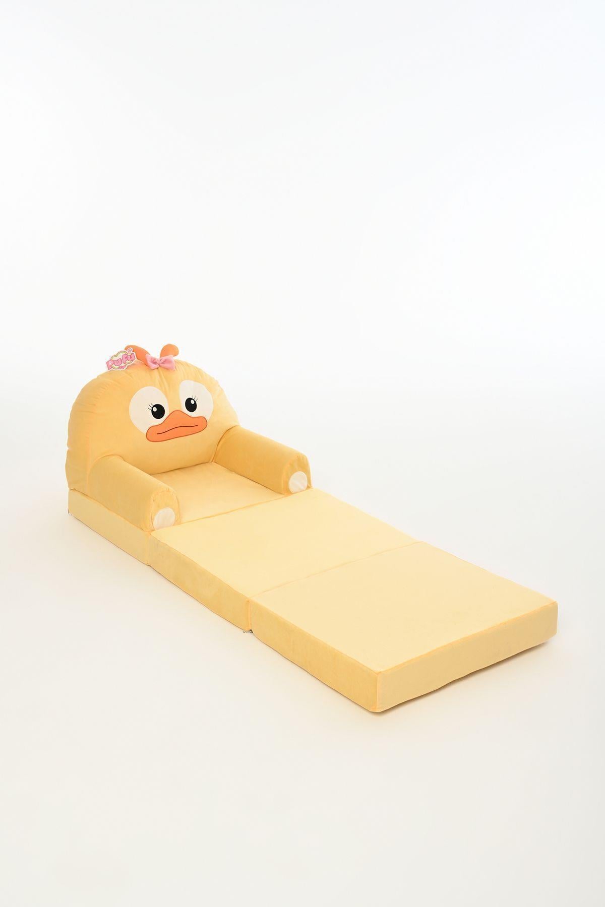 Portatif, Yıkanabilir, Katlanabilir Peluş Çocuk Koltuğu 120 Cm