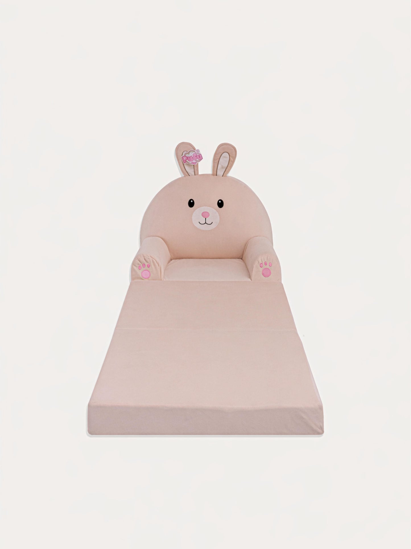 Portatif, Yıkanabilir, Katlanabilir Peluş Çocuk Koltuğu 120 Cm Tavşan