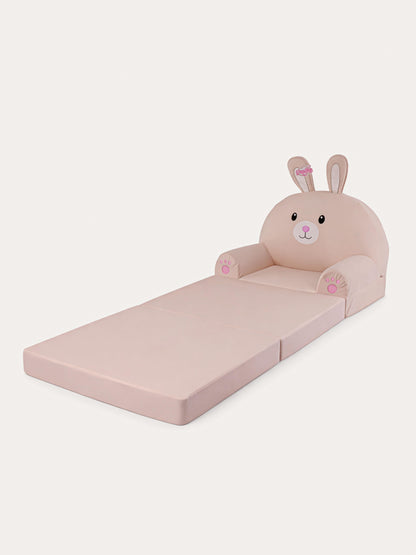 Portatif, Yıkanabilir, Katlanabilir Peluş Çocuk Koltuğu 120 Cm Tavşan