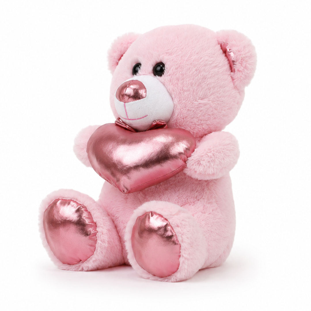 60 cm Parlak Kalpli Ayıcık Peluş Oyuncak