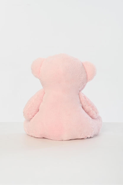 Renkli Göbekli Kurdelalı Peluş Ayıcık Uyku Arkadaşı 40 cm