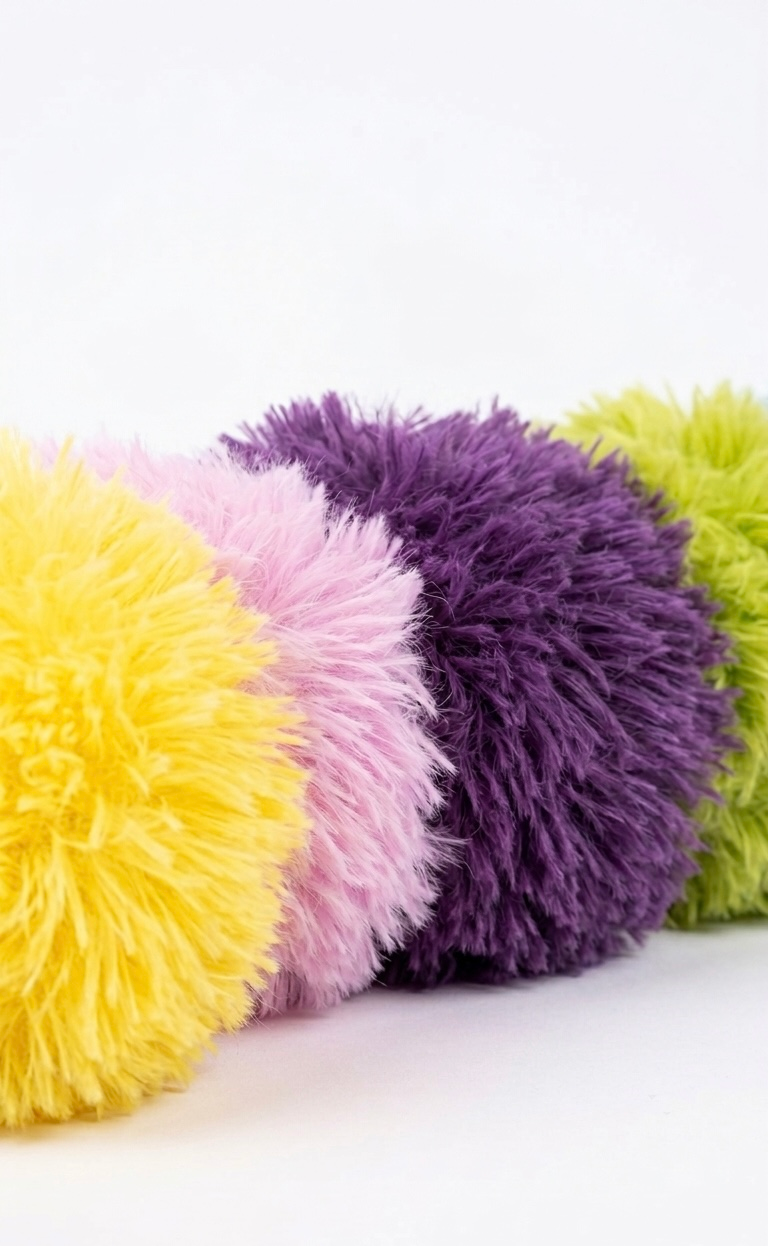 Renkli Tırtıl 65 CM Peluş Yastık Oyuncak