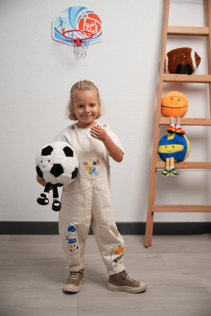 Sevimli Futbol Peluş Oyuncak